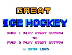 Great Ice Hockey screenshot 4 for Sega Master System